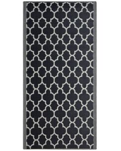 Ulkomatto kaksipuolinen musta 90 x 180 cm SURAT Ulkomatto kaksipuolinen musta 90 x 180 cm SURAT