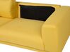 Canapé 3 places en tissu jaune NIVALA_733071