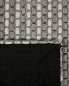 Alfombra de lana gris oscuro 160 x 230 cm KILIS_689456