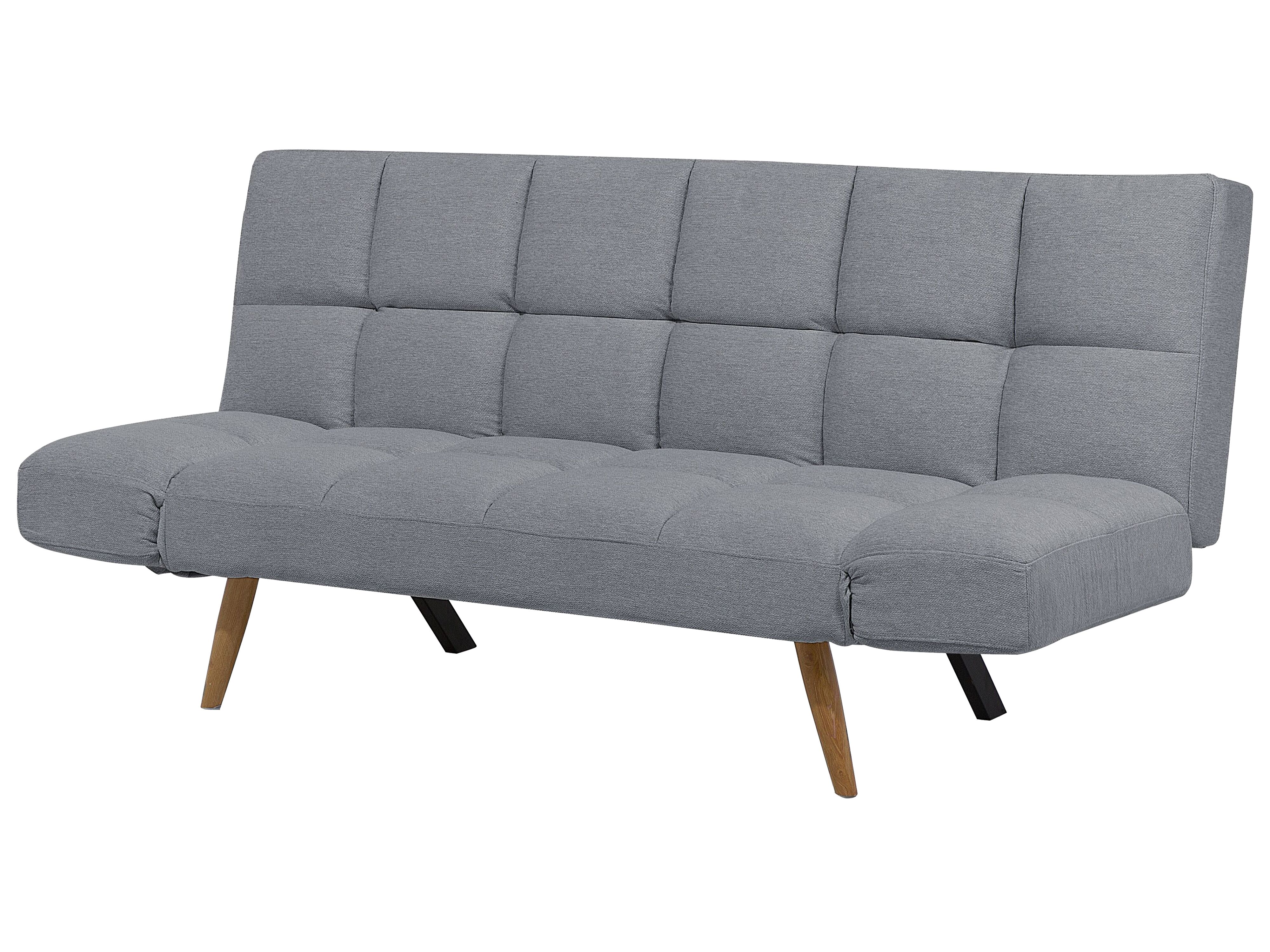 Sofa rozkładana jasnoszara INGARO