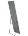 Stehspiegel Metall silber rechteckig 50 x 156 cm BEAUVAIS_844311