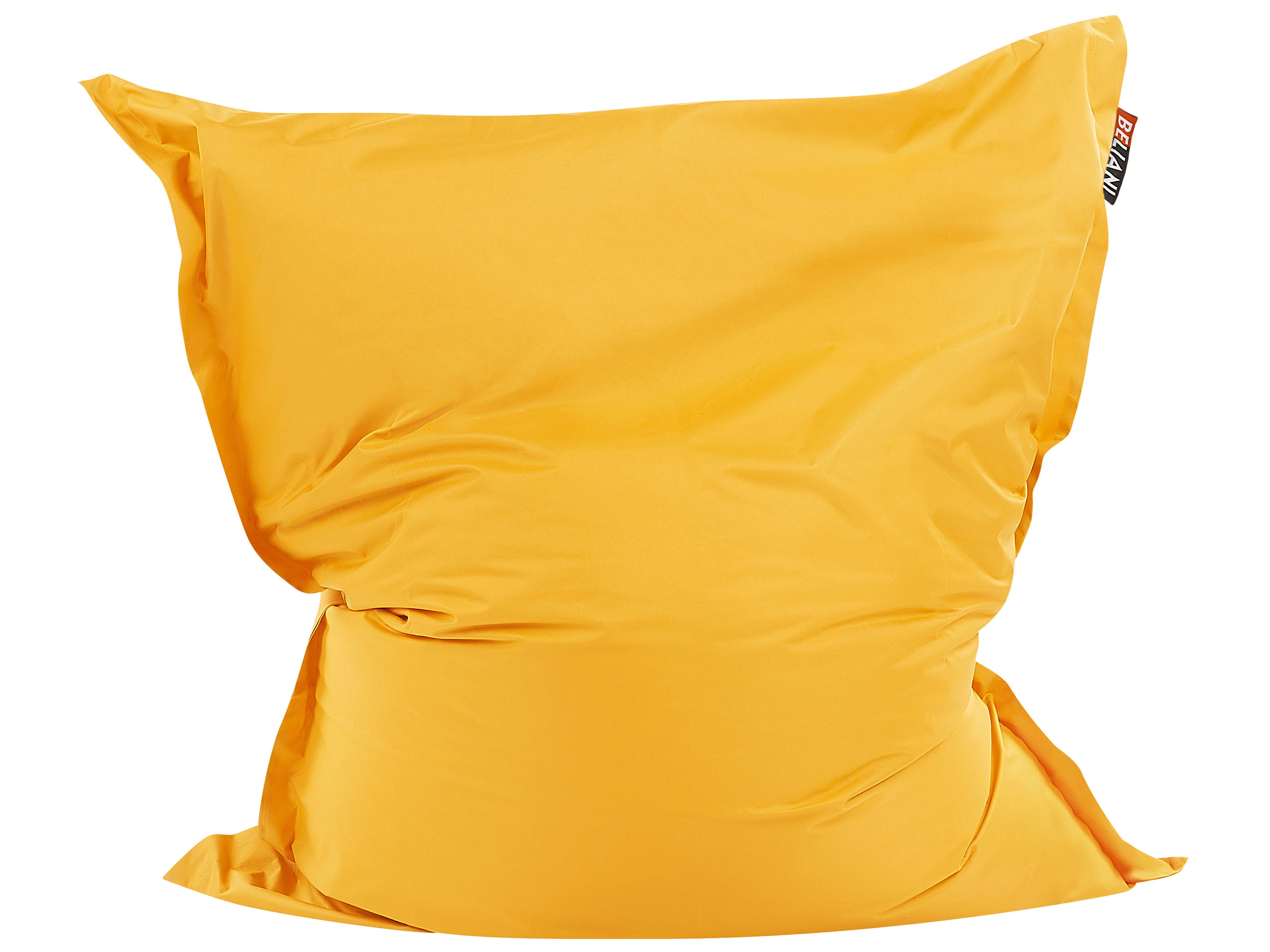 Extreme Lounging Mighty Brushed Suede Bean Bag, Mustard