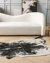 Faux Cowhide Area Rug with Spots 150 x 200 cm Black and White BOGONG_820312