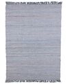 Bavlnený koberec 160 x 230 cm sivý BESNI_870774