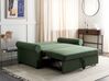 Fabric Sofa Bed Green SILDA_902537