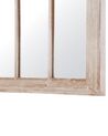 Wandspiegel beige Fensteroptik 69 x 89 cm EMBRY_748071