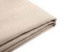 Revêtement en tissu beige 180 x 200 cm pour les lits FITOU_748789