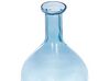 Wazon dekoracyjny szklany 28 cm jasnoniebieski PAKORA_823745