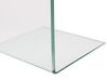Tavolino vetro temperato trasparente 40 x 40 cm LOURDES_751305