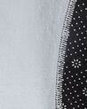 Vloerkleed polyester grijs ⌀ 100 cm KITTY_831073