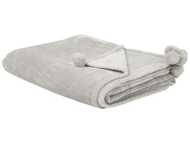 Blanket 150 x 200 cm Light Grey SAITLER