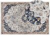 Teppich mehrfarbig 200 x 300 cm orientalisches Muster Kurzflor HERMON_854285