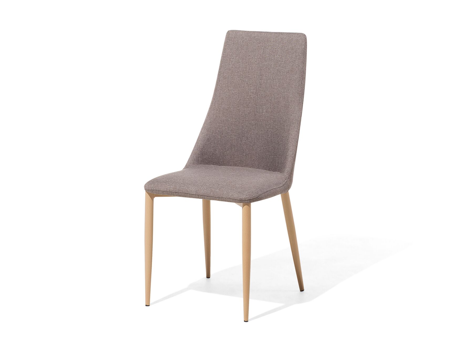 Esszimmerstuhl taupe 2er Set CLAYTON | Beliani.de