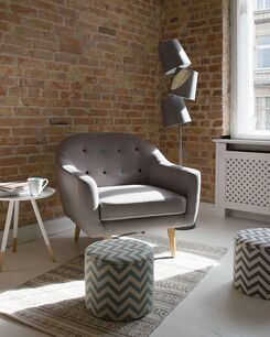 Lattiavalaisin metalli harmaa RIO GRANDE Lattiavalaisin metalli harmaa RIO GRANDE