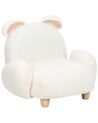 Fotel dziecięcy królik teddy biały KANNA_886903