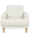 Fabric Armchair Off-White TUVE_911286