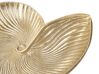 Dekoschale Aluminium gold Muschelform 37 x 29 cm PERSEPOLIS_823020