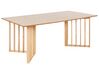 Mesa de jantar em madeira clara 200 x 100 cm LEANDRA_899169