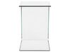 Mesa auxiliar de vidrio templado transparente 40 x 40 cm LOURDES_751303