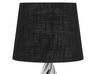Lampada da tavolo nero/argento 65 cm VISELA_737197