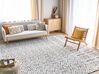 Area Rug 300 x 400 cm White and Grey SIBI_883788