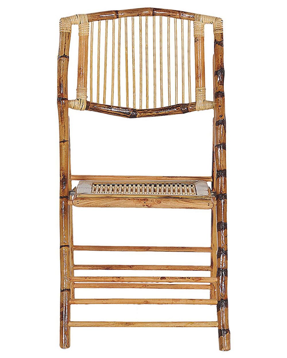 Set of 4 Bamboo Chairs TRENTOR Beliani.co.uk