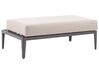 Lounge Set Aluminium grau 6-Sitzer linksseitig modular Auflagen beige RIMA III_828894
