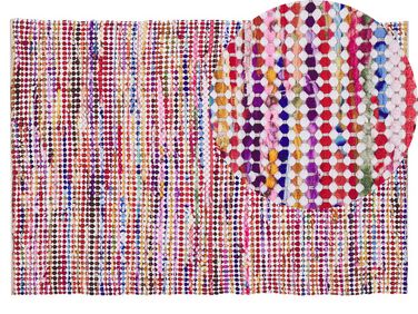 Tappeto cotone multicolore 140 x 200 cm BELEN