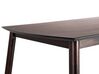 Stół do jadalni 150 x 90 cm ciemne drewno ELBA_831999