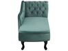 Right Hand Chaise Lounge Velvet Mint Green NIMES_712561