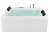 Whirlpool Bath with LED 1830 x 1420 mm White SALAMANCA_761822