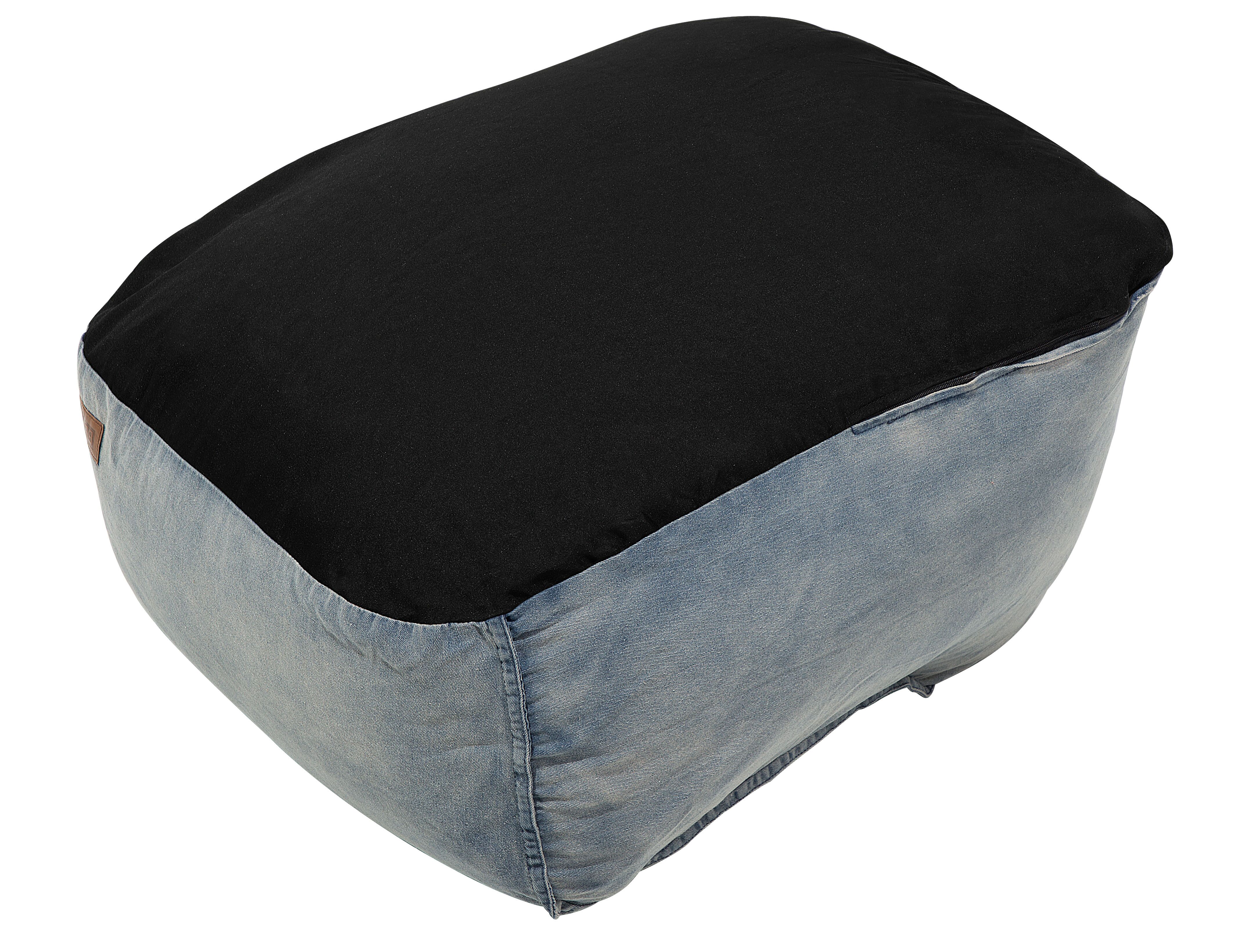 Pufa fotel jeansowy DROP