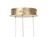Metal LED Pendant Lamp Gold TUMEN_815550