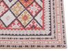 Teppich Baumwolle mehrfarbig geometrisches Muster 200 x 300 cm Kurzflor ANADAG_853677