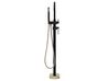 Freestanding Bath Mixer Tap Black with Gold TUGELA_761088