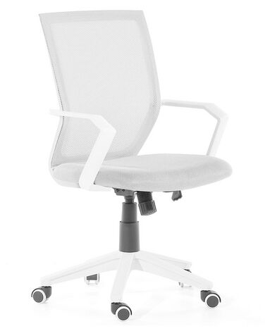 Swivel Desk Chair Grey RELIEF