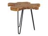 Conjunto de 2 mesas de centro de madera de java oscura/negro CAMROSE_797944