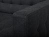 3 Seater Fabric Sofa Bed Graphite Grey ABERDEEN_715180