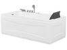 Right Hand Whirlpool Bath with LED 1690 x 810 mm White ARTEMISA_821507