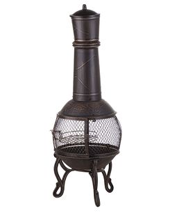 Tulisija teräs messinki ⌀ 37 cm TACORA Tulisija teräs messinki ⌀ 37 cm TACORA