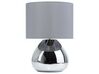 Table Lamp 41 cm Silver and Grey RONAVA_691537