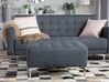3 Seater Fabric Sofa Bed Dark Grey ABERDEEN_719065