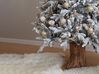 Künstlicher Weihnachtsbaum schneebedeckt 180 cm weiss FORAKER_837628