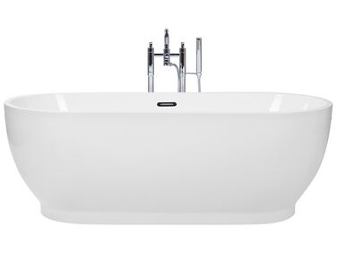 Banheira autónoma em acrílico branco 170 x 78 cm LEVERA