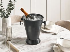 Juomajäähdytin alumiini hopea 25 x 24 cm BIRMA Juomajäähdytin alumiini hopea 25 x 24 cm BIRMA