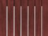Mahagóni barna minősített akácfa dohányzóasztal 90 x 75 cm TIMOR II_852909