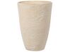 Set di 2 vasi beige sabbia 51 x 51 x 71 cm CAMIA_841579
