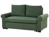 Fabric Sofa Bed Green SILDA_902547