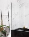 Tempered Glass Shower Bath Screen 140 x 80 cm LAPAN _787826