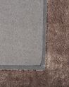 Tappeto shaggy marrone chiaro 80 x 150 cm EVREN_758567